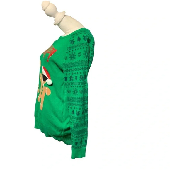 Holiday Sweater Oh Snap women's size XS - Picture 4 of 5